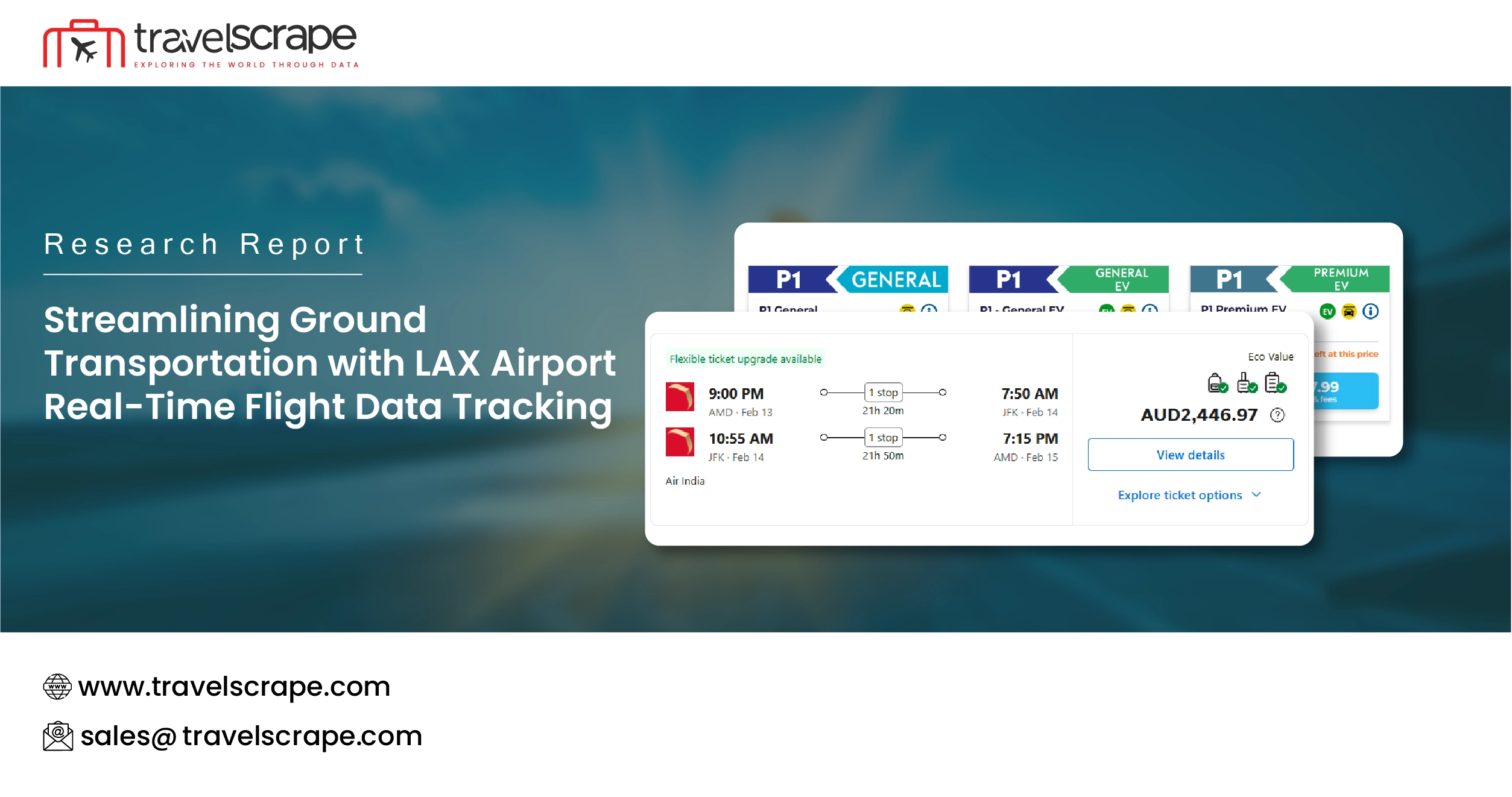 Streamlining Ground Transportation with LAX Airport Real-Time Flight Data Tracking